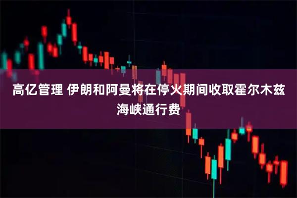 高亿管理 伊朗和阿曼将在停火期间收取霍尔木兹海峡通行费