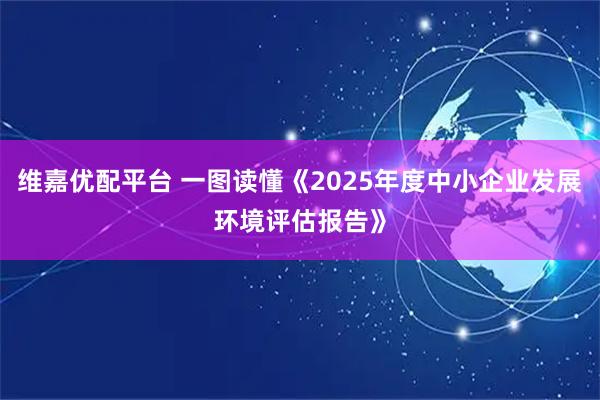 维嘉优配平台 一图读懂《2025年度中小企业发展环境评估报告》